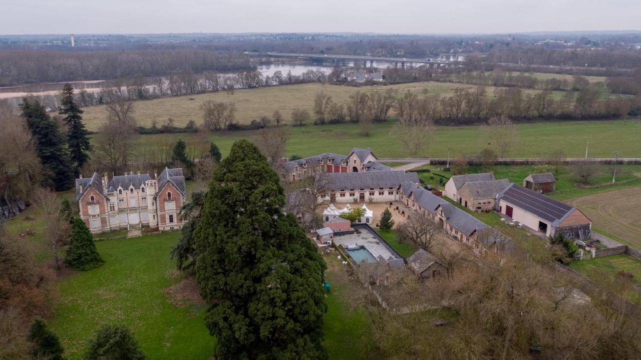 Chateau De Belle Poule Les Ponts-de-Cé Buitenkant foto