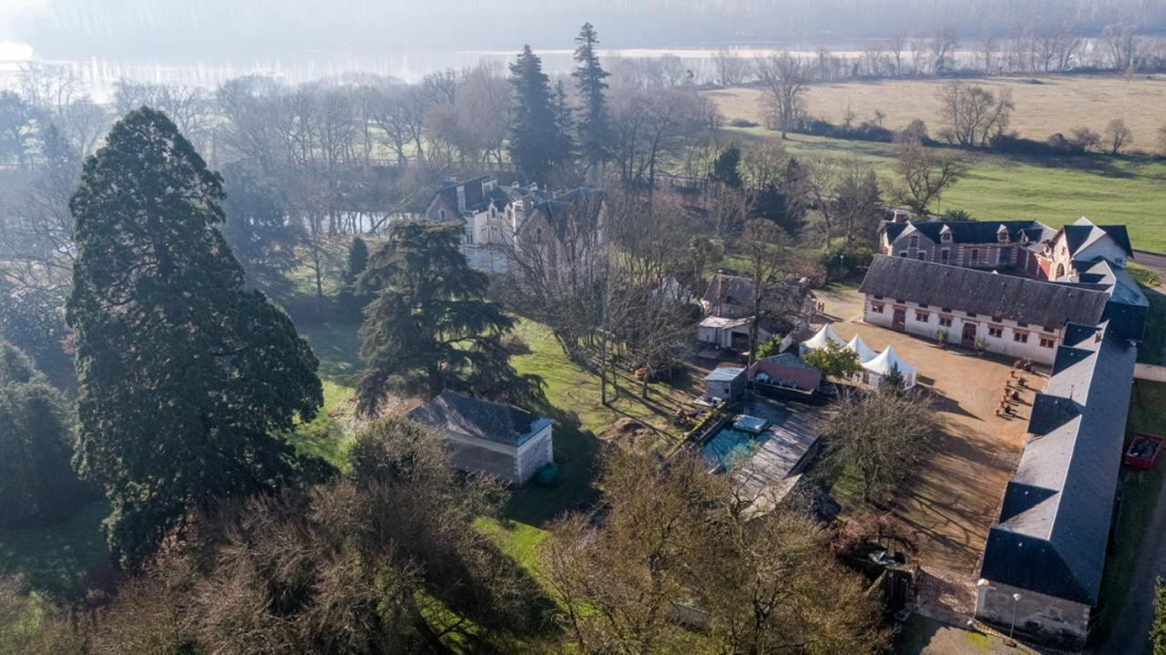 Chateau De Belle Poule Les Ponts-de-Cé Buitenkant foto